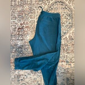 Athleta Farallon Joggers, size XL, blue/turquoise color.